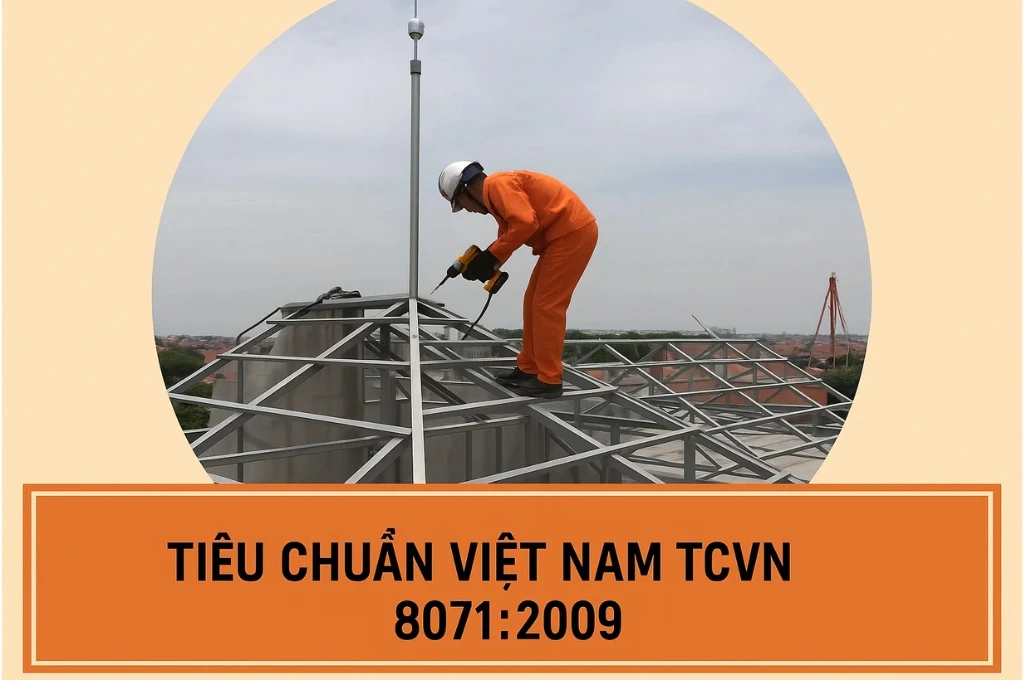 Tuân thủ Tiêu chuẩn TCVN về chống sét để đảm bảo an toàn công trình
