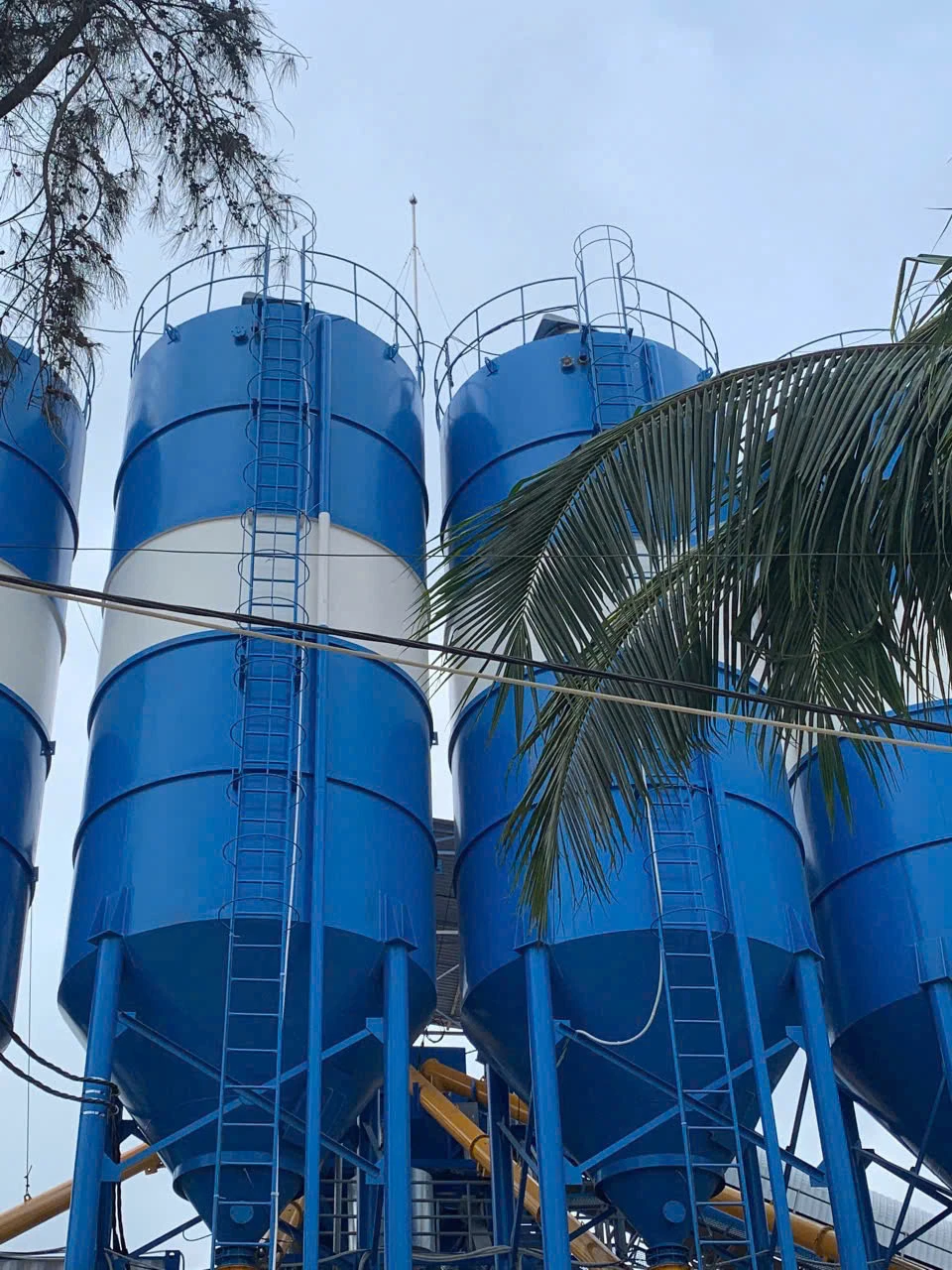 Thi công hệ thống chống sét nhà xưởng và silo công nghiệp tại Quảng Ninh